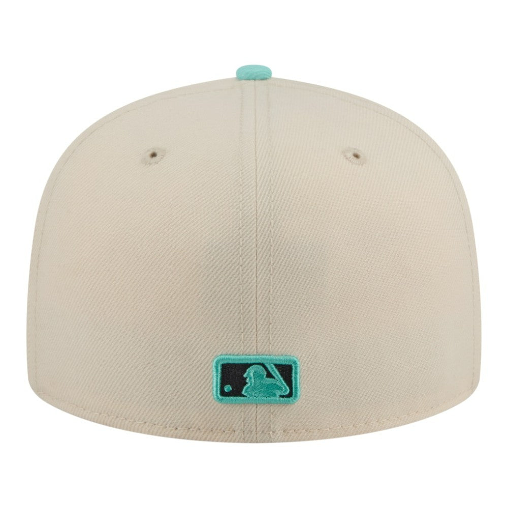 Baltimore Orioles New Era Two-Tone Color Pack 59FIFTY Fitted Hat - Light Beige/Turquoise - New Era Discount