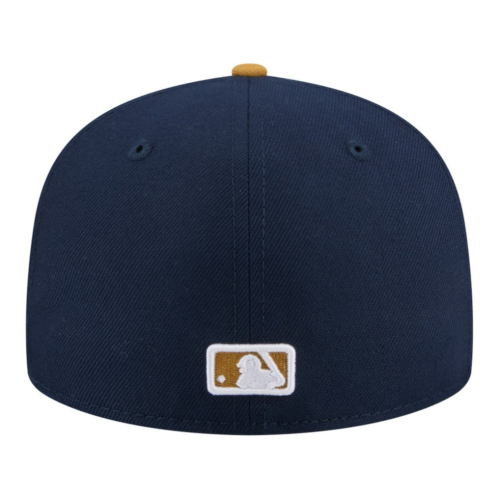 Boston Red Sox New Era Two-Tone Color Pack 59FIFTY Fitted Hat - Navy/Khaki - New Era Lifestyle