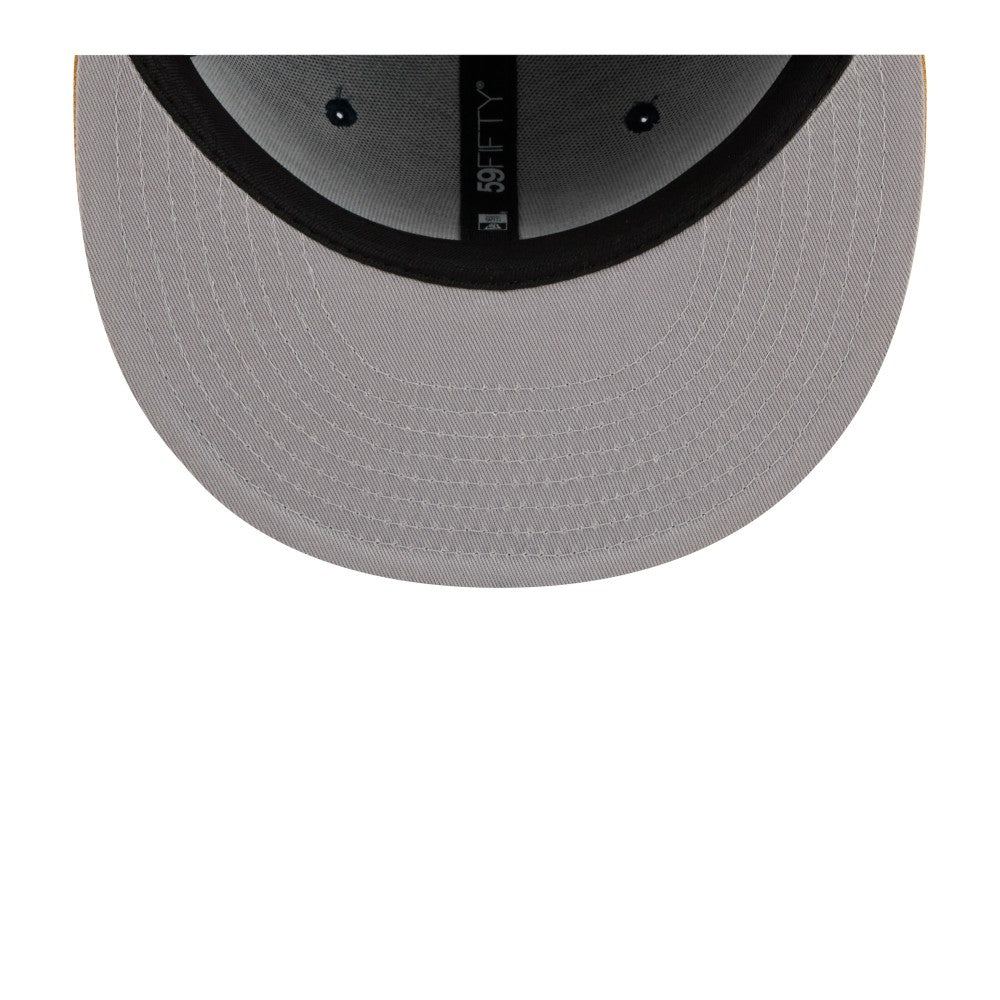 Los Angeles Angels New Era Two-Tone Color Pack 59FIFTY Fitted Hat - Navy/Khaki - New Era Online