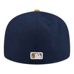 Los Angeles Dodgers New Era Two-Tone Color Pack 59FIFTY Fitted Hat - Navy/Khaki - New Era Online