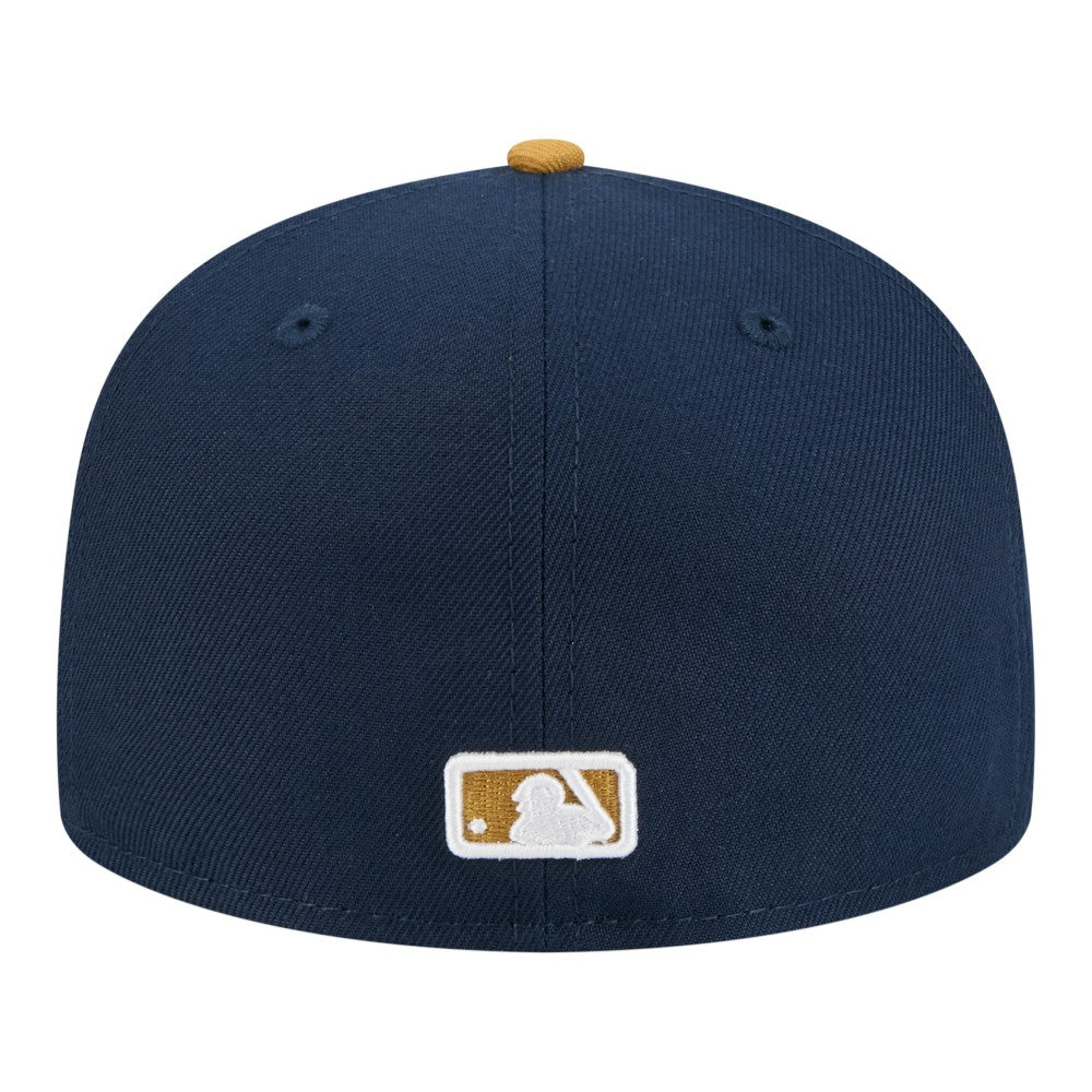 New York Yankees New Era Two-Tone Color Pack 59FIFTY Fitted Hat - Navy/Khaki - New Era on Sale