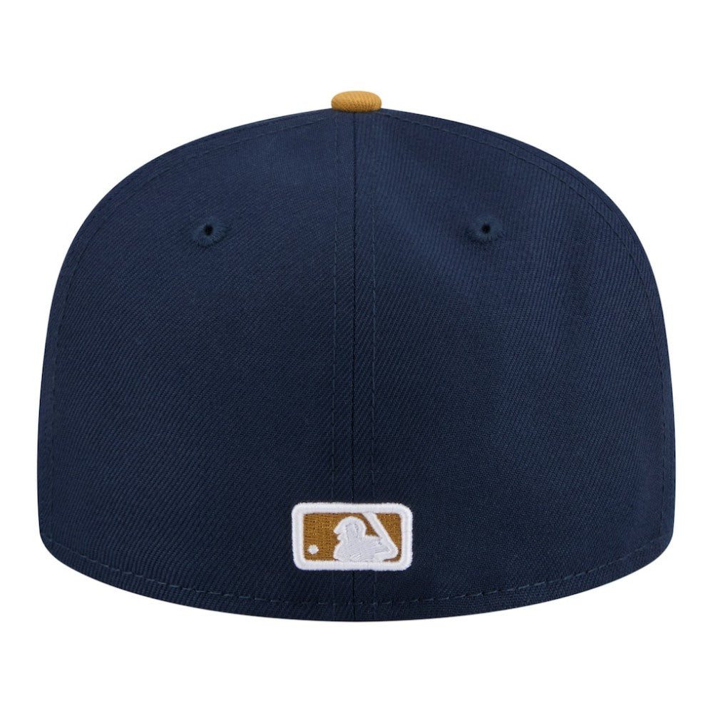 Philadelphia Phillies New Era Two-Tone Color Pack 59FIFTY Fitted Hat - Navy/Khaki - New Era Online