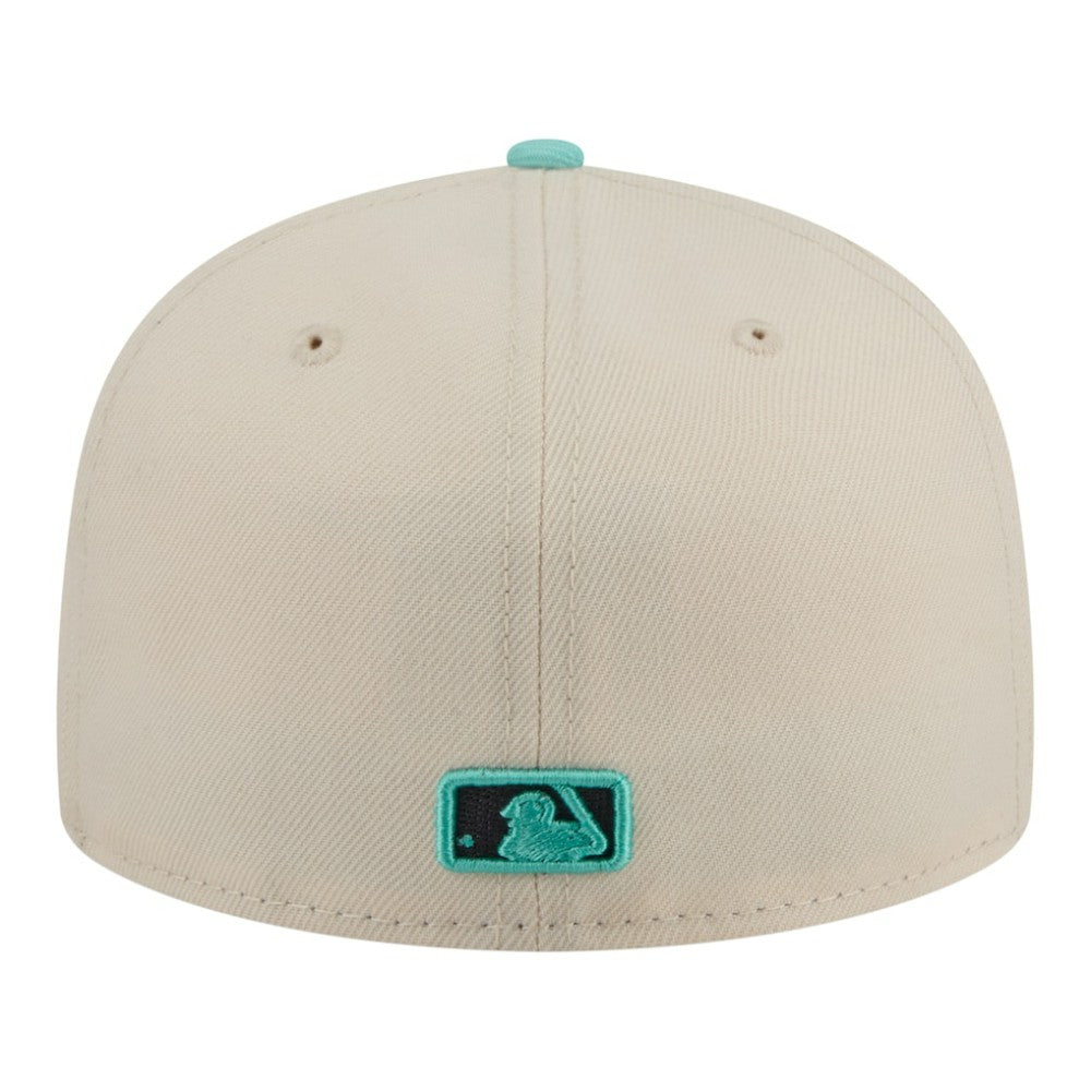 Philadelphia Phillies New Era Two-Tone Color Pack 59FIFTY Fitted Hat - Light Beige/Turquoise - New Era Lifestyle