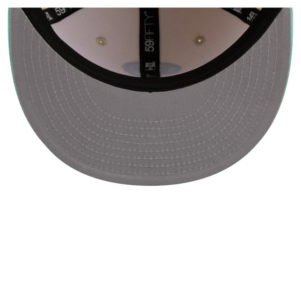 Philadelphia Phillies New Era Two-Tone Color Pack 59FIFTY Fitted Hat - Light Beige/Turquoise - New Era Lifestyle