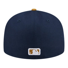 Pittsburgh Pirates New Era Two-Tone Color Pack 59FIFTY Fitted Hat - Navy/Khaki - New Era on Sale