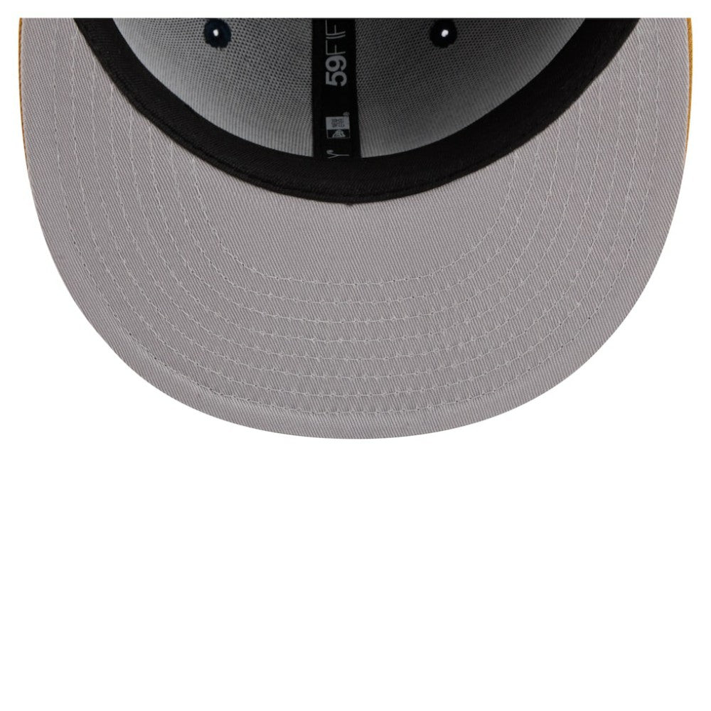 Pittsburgh Pirates New Era Two-Tone Color Pack 59FIFTY Fitted Hat - Navy/Khaki - New Era on Sale