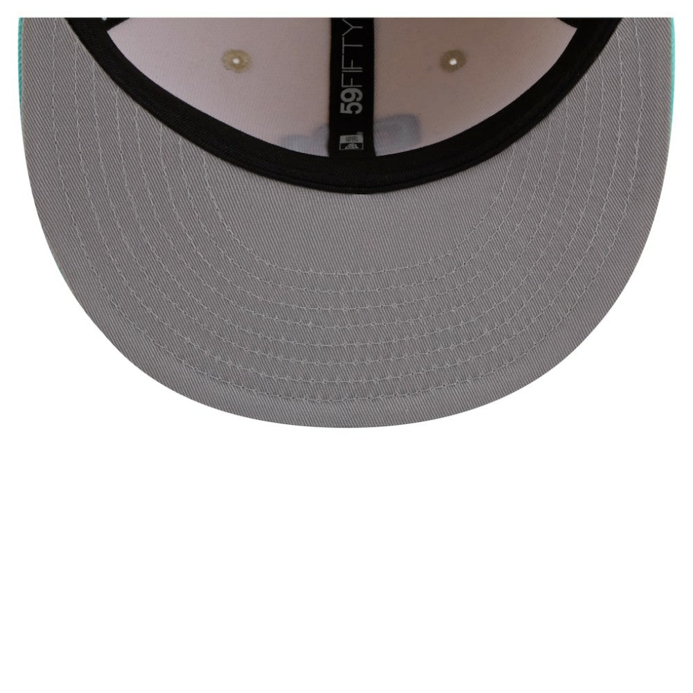 San Diego Padres New Era Two-Tone Color Pack 59FIFTY Fitted Hat - Light Beige/Turquoise - New Era Discount