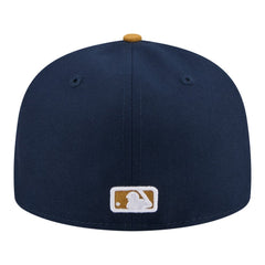 San Diego Padres New Era Two-Tone Color Pack 59FIFTY Fitted Hat - Navy/Khaki - New Era Lifestyle