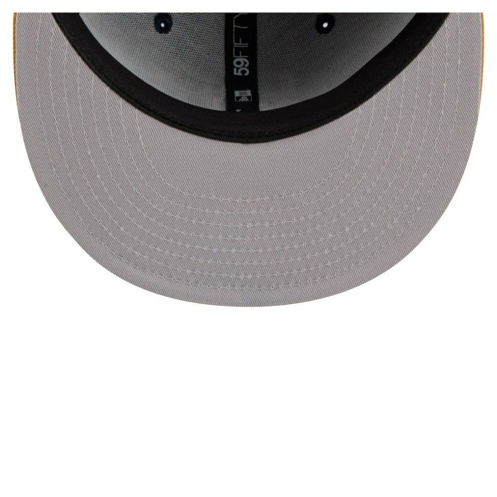San Diego Padres New Era Two-Tone Color Pack 59FIFTY Fitted Hat - Navy/Khaki - New Era Lifestyle