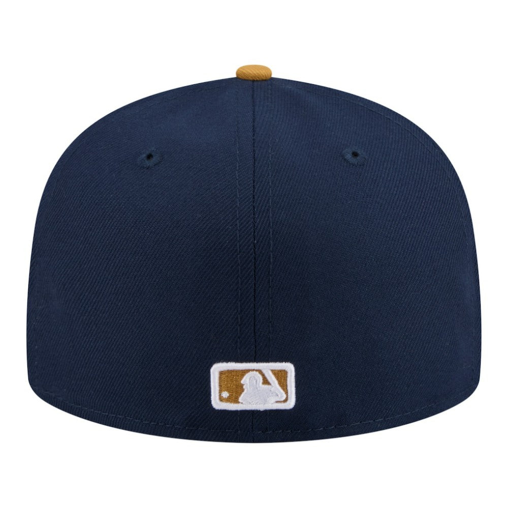 San Francisco Giants New Era Two-Tone Color Pack 59FIFTY Fitted Hat - Navy/Khaki - New Era Lifestyle