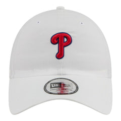 Philadelphia Phillies New Era Ripstop Casual Classic Adjustable Hat - White - New Era Discount