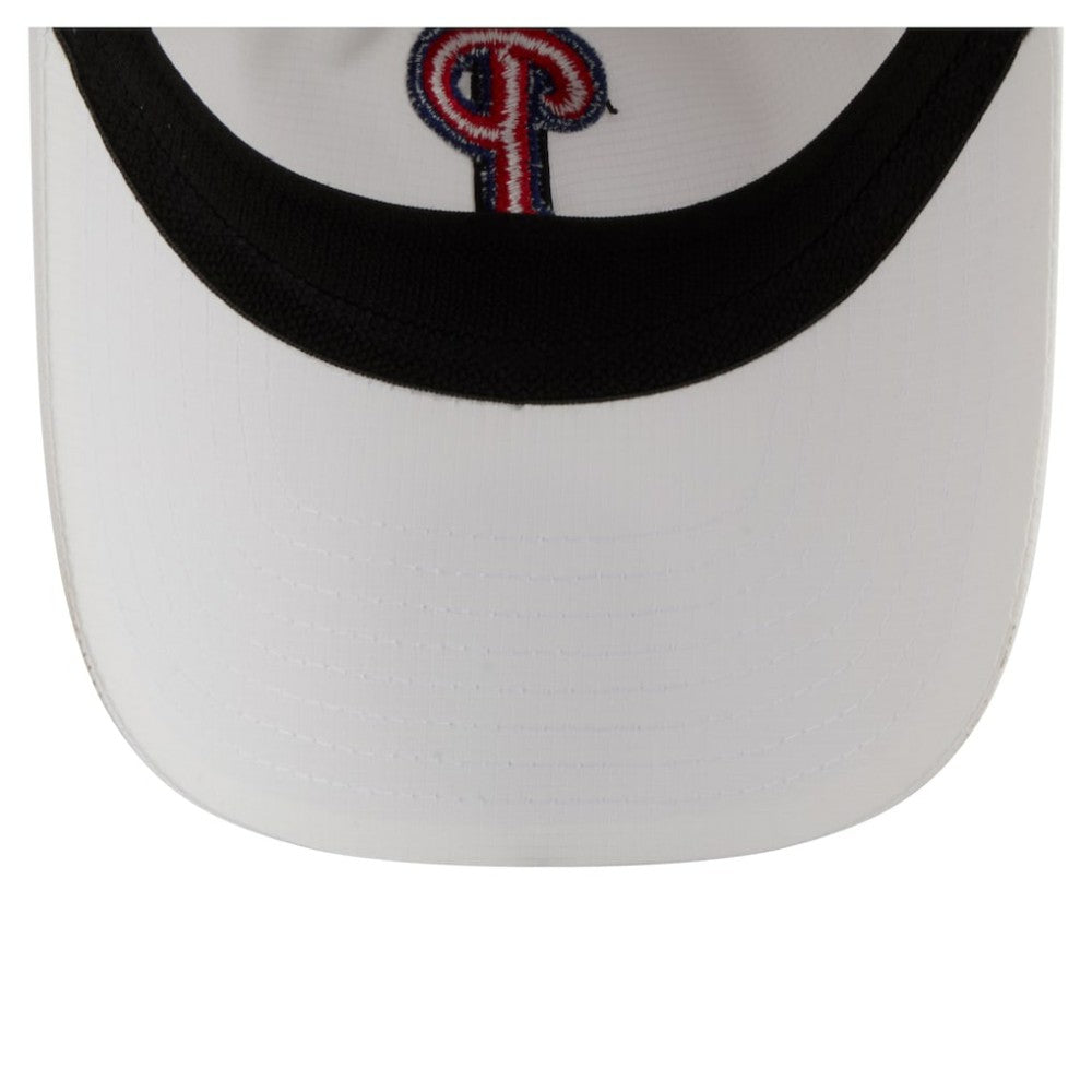Philadelphia Phillies New Era Ripstop Casual Classic Adjustable Hat - White - New Era Discount