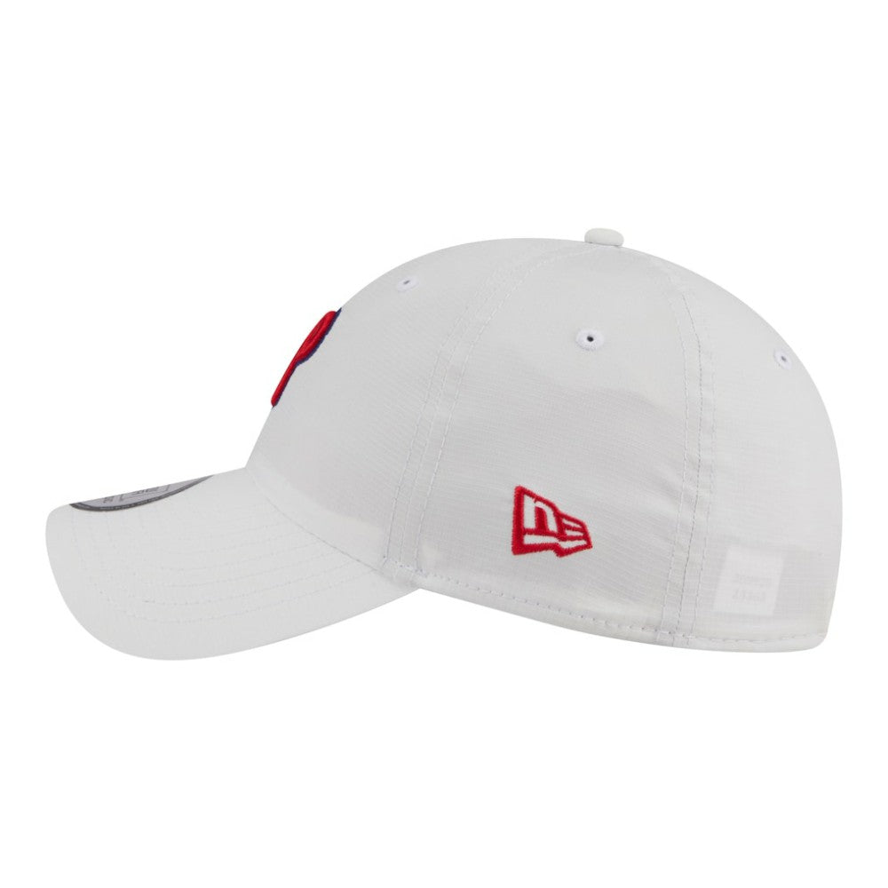 Philadelphia Phillies New Era Ripstop Casual Classic Adjustable Hat - White - New Era Discount
