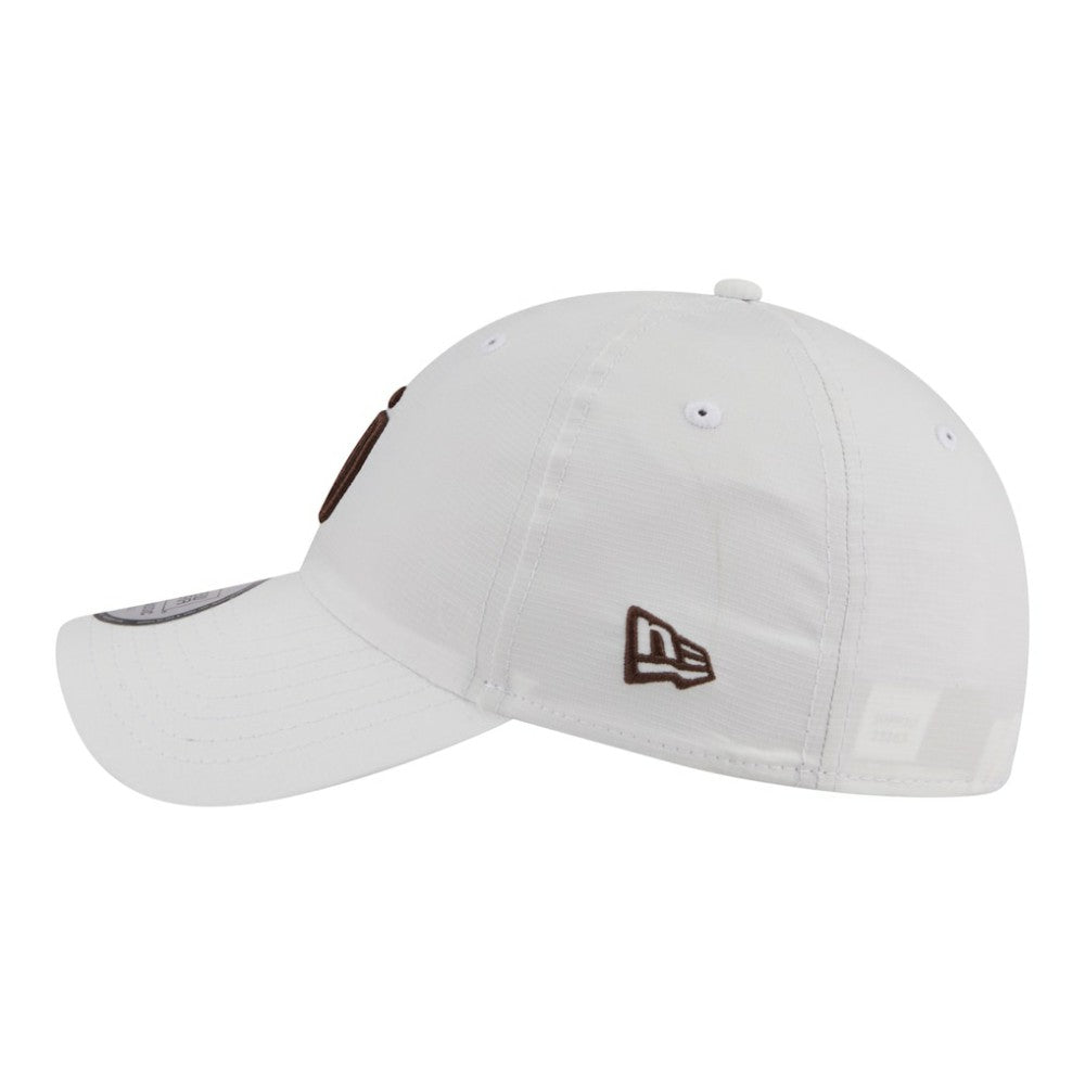 San Diego Padres New Era Ripstop Casual Classic Adjustable Hat - White - New Era Lifestyle