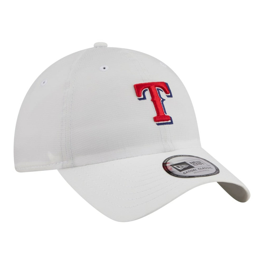Texas Rangers New Era Ripstop Casual Classic Adjustable Hat - White - New Era Sale