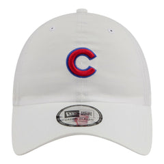 Chicago Cubs New Era Ripstop Casual Classic Adjustable Hat - White - New Era Discount
