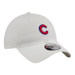 Chicago Cubs New Era Ripstop Casual Classic Adjustable Hat - White - New Era Discount