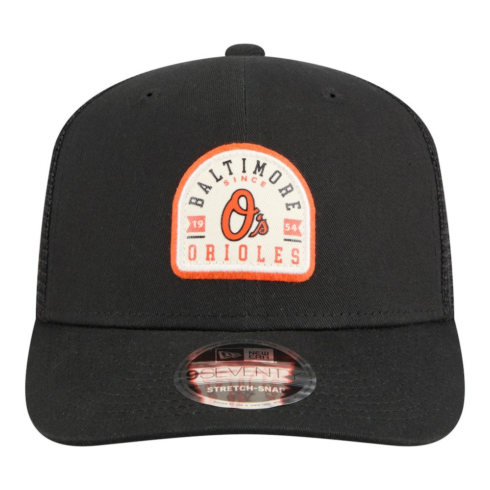Baltimore Orioles New Era Alternate Logo Contest 9SEVENTY Adjustable Trucker Hat - Black - New Era on Sale