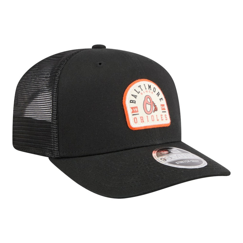 Baltimore Orioles New Era Alternate Logo Contest 9SEVENTY Adjustable Trucker Hat - Black - New Era on Sale