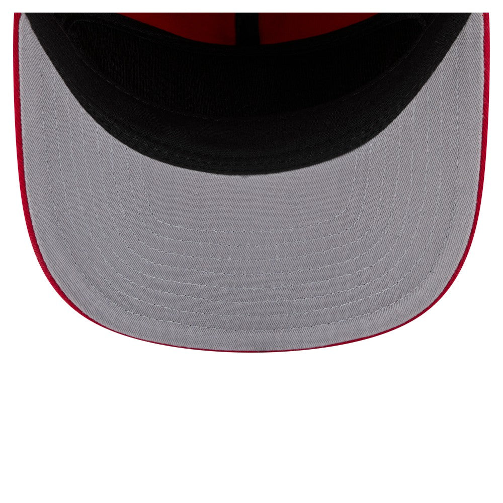 Los Angeles Angels New Era Stacked 19TWENTY Adjustable Hat - Red - New Era on Sale