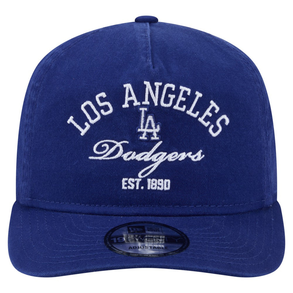 Los Angeles Dodgers New Era Stacked 19TWENTY Adjustable Hat - Royal - New Era Sale