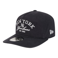 New York Yankees New Era Stacked 19TWENTY Adjustable Hat - Navy - New Era Discount