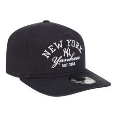 New York Yankees New Era Stacked 19TWENTY Adjustable Hat - Navy - New Era Discount