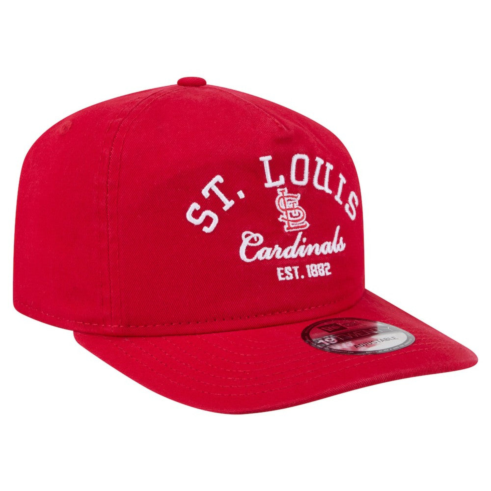 St. Louis Cardinals New Era Stacked 19TWENTY Adjustable Hat - Red - New Era Online