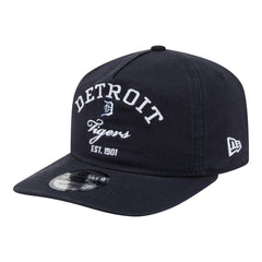 Detroit Tigers New Era Stacked 19TWENTY Adjustable Hat - Navy - New Era Discount