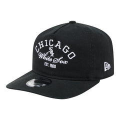 Chicago White Sox New Era Stacked 19TWENTY Adjustable Hat - Black - New Era Online
