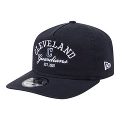 Cleveland Guardians New Era Stacked 19TWENTY Adjustable Hat - Navy - New Era Online