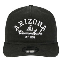 Arizona Diamondbacks New Era Stacked 19TWENTY Adjustable Hat - Black - New Era Online