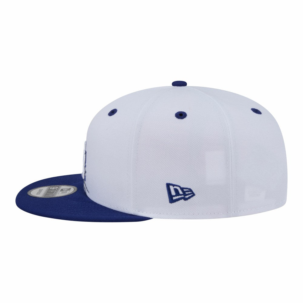 Los Angeles Dodgers New Era 9FIFTY Snapback Hat - White/Royal - New Era Online