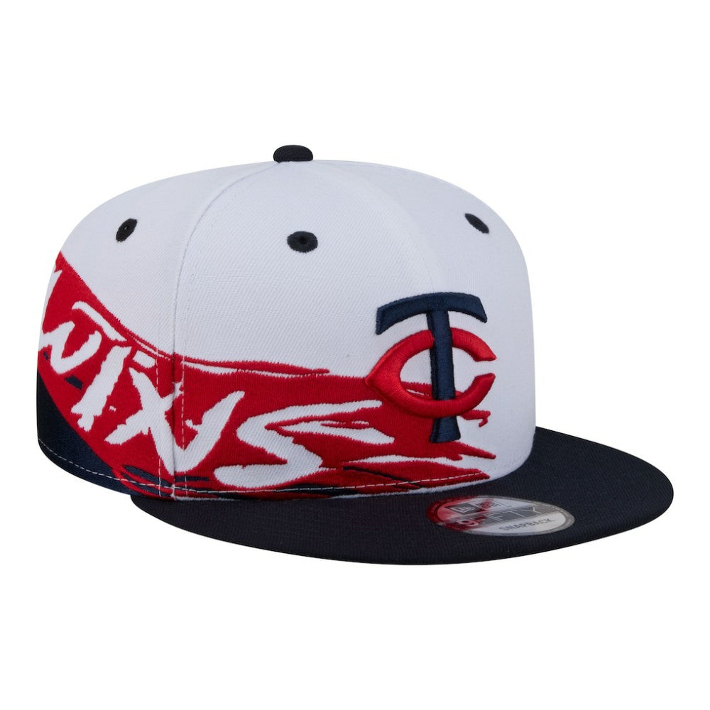 Minnesota Twins New Era 9FIFTY Snapback Hat - White/Navy - New Era Online