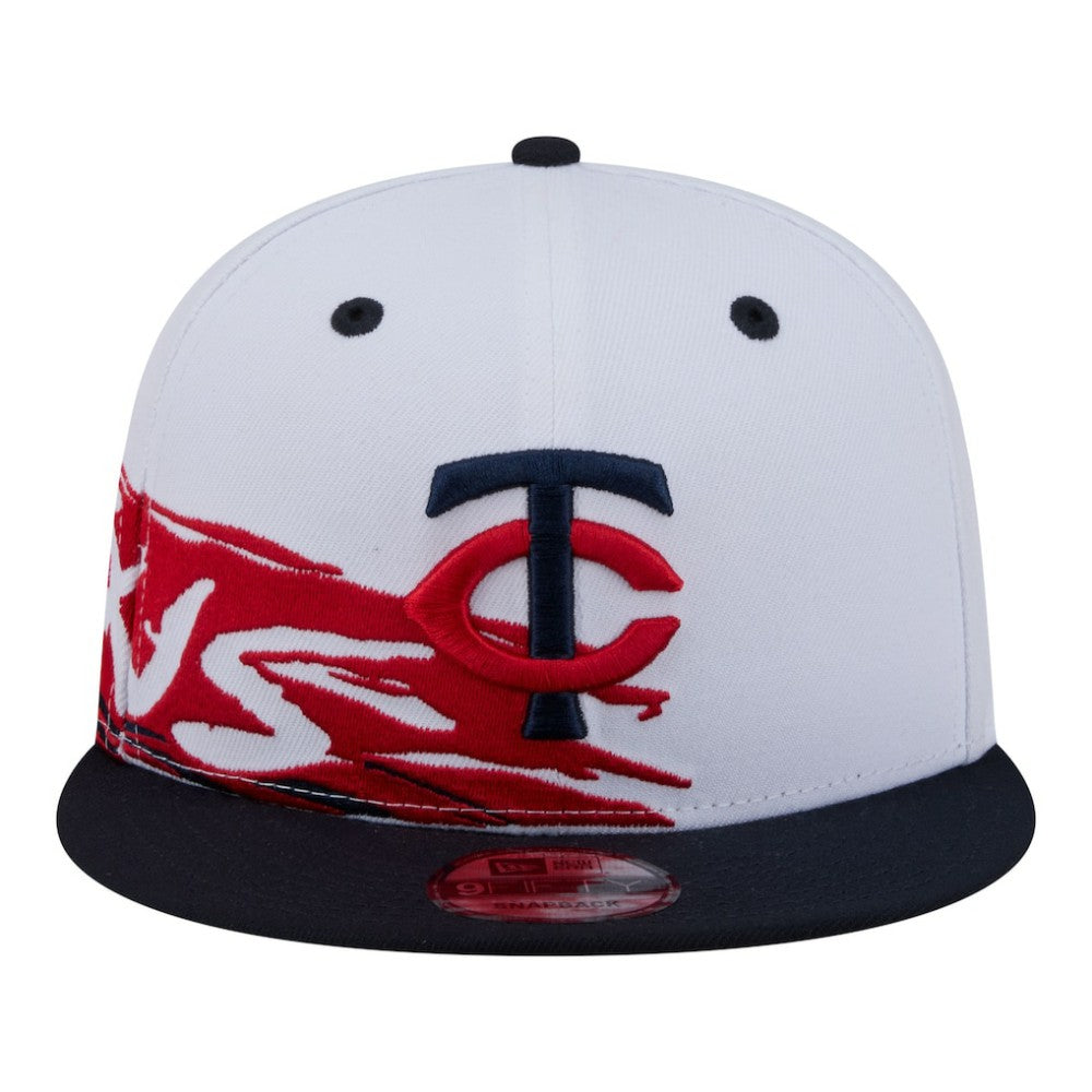 Minnesota Twins New Era 9FIFTY Snapback Hat - White/Navy - New Era Online