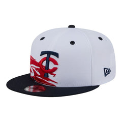 Minnesota Twins New Era 9FIFTY Snapback Hat - White/Navy - New Era Online