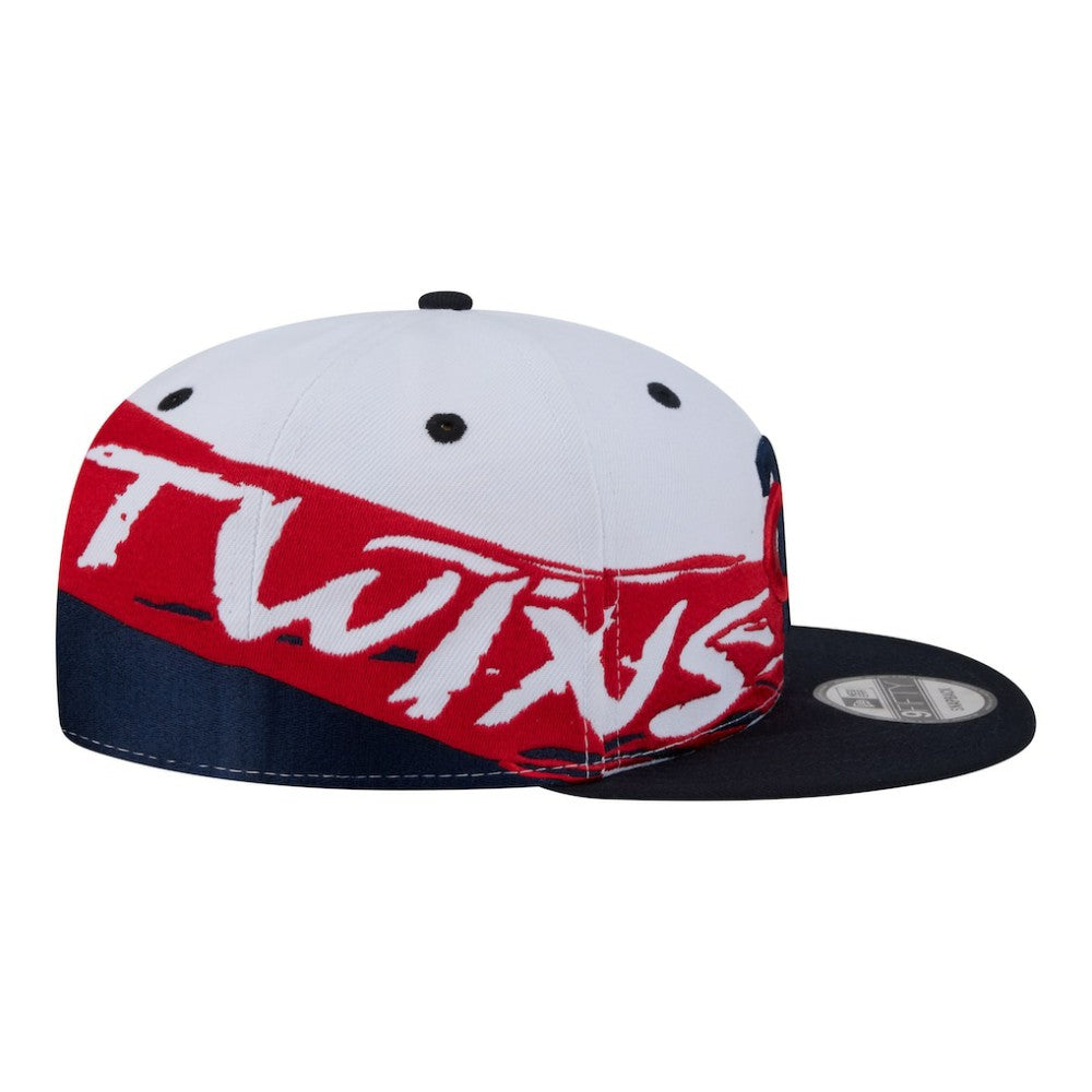 Minnesota Twins New Era 9FIFTY Snapback Hat - White/Navy - New Era Online