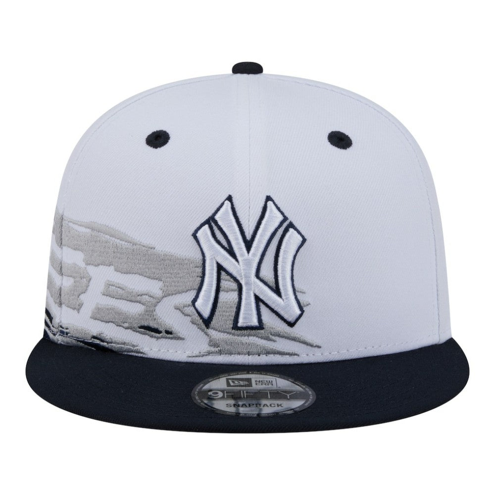 New York Yankees New Era 9FIFTY Snapback Hat - White/Navy - New Era Lifestyle