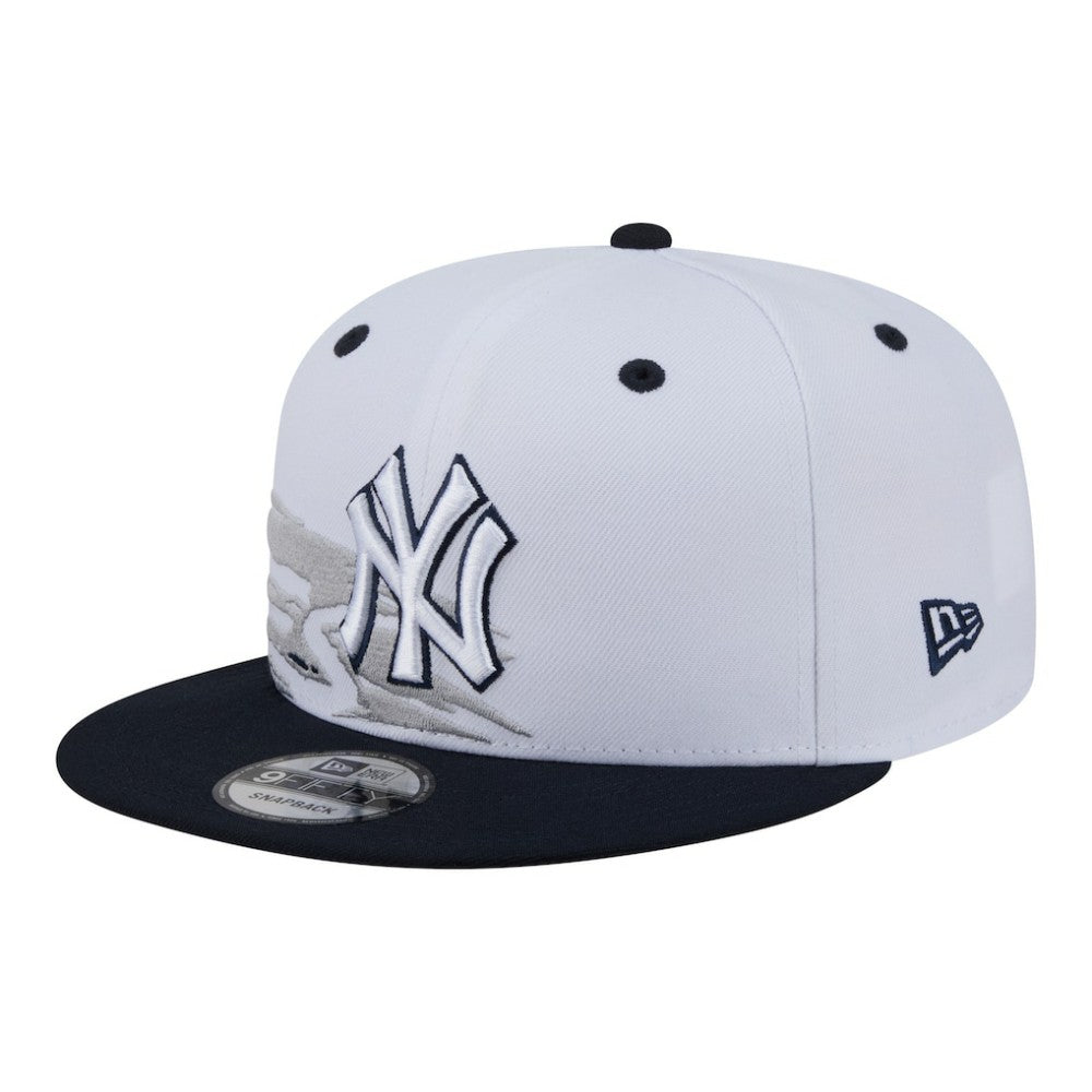 New York Yankees New Era 9FIFTY Snapback Hat - White/Navy - New Era Lifestyle