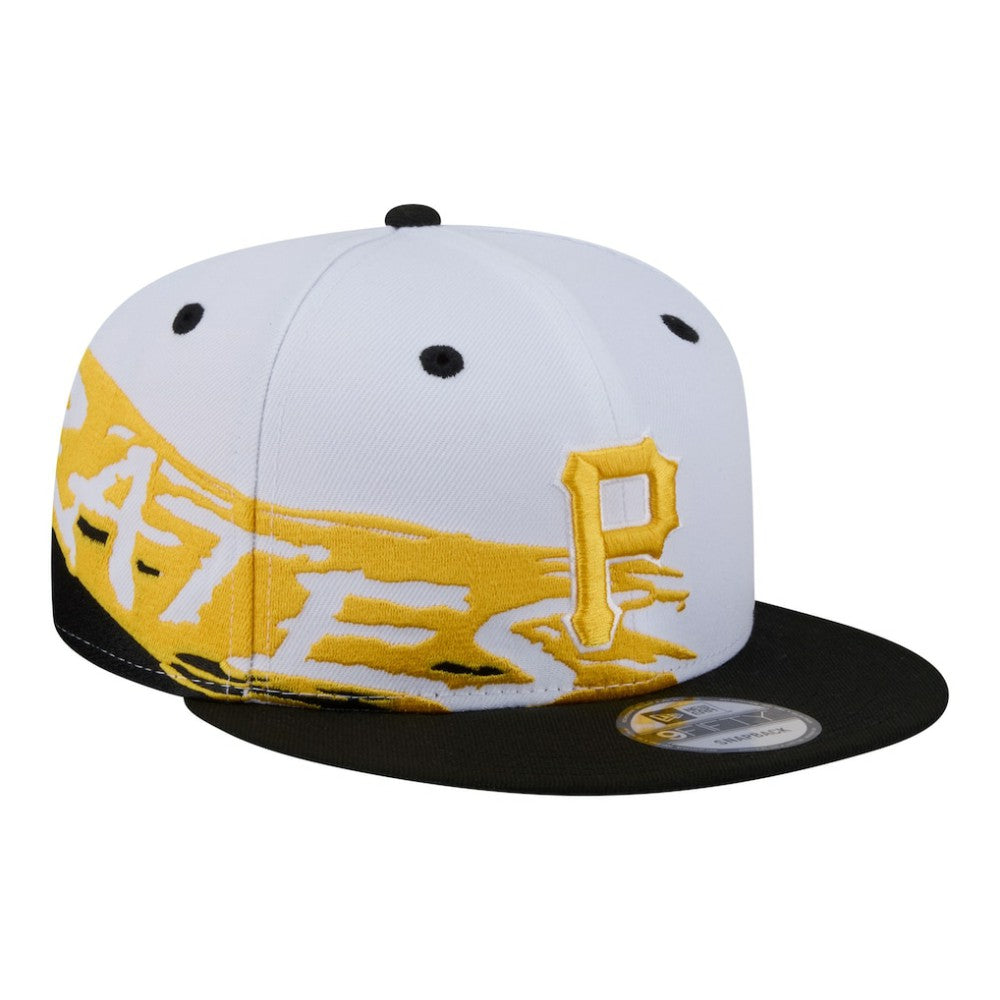 Pittsburgh Pirates New Era Swept 9FIFTY Snapback Hat - White - New Era Online