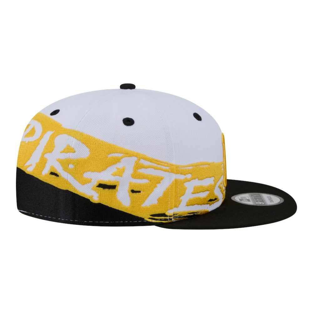 Pittsburgh Pirates New Era Swept 9FIFTY Snapback Hat - White - New Era Online
