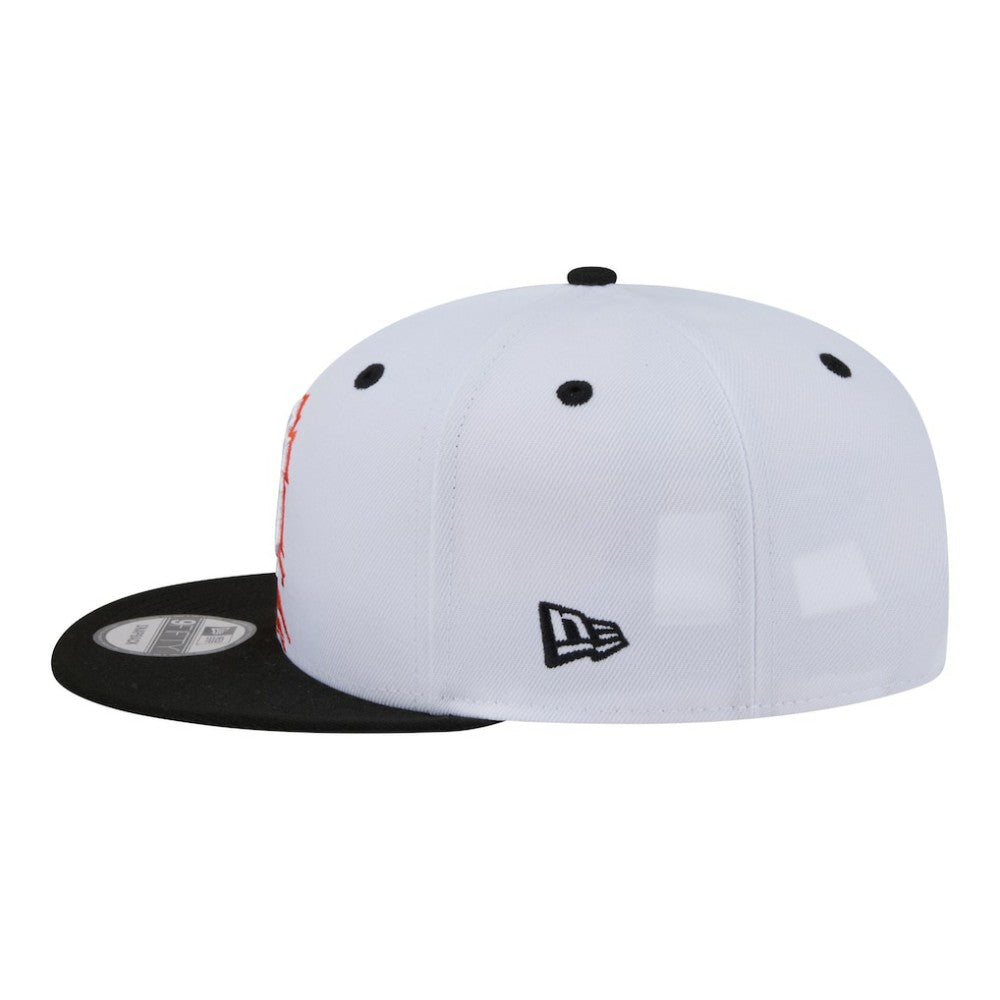 San Francisco Giants New Era Swept 9FIFTY Snapback Hat - White - New Era Lifestyle