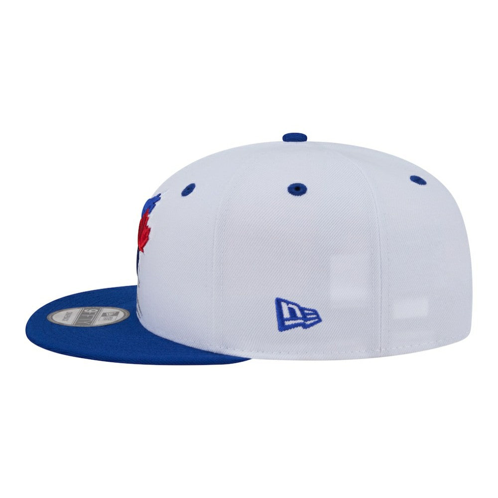 Toronto Blue Jays New Era 9FIFTY Snapback Hat - White/Royal - New Era Lifestyle