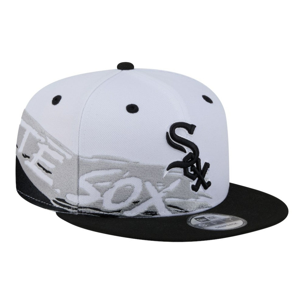 Chicago White Sox New Era 9FIFTY Snapback Hat - White/Black - New Era on Sale