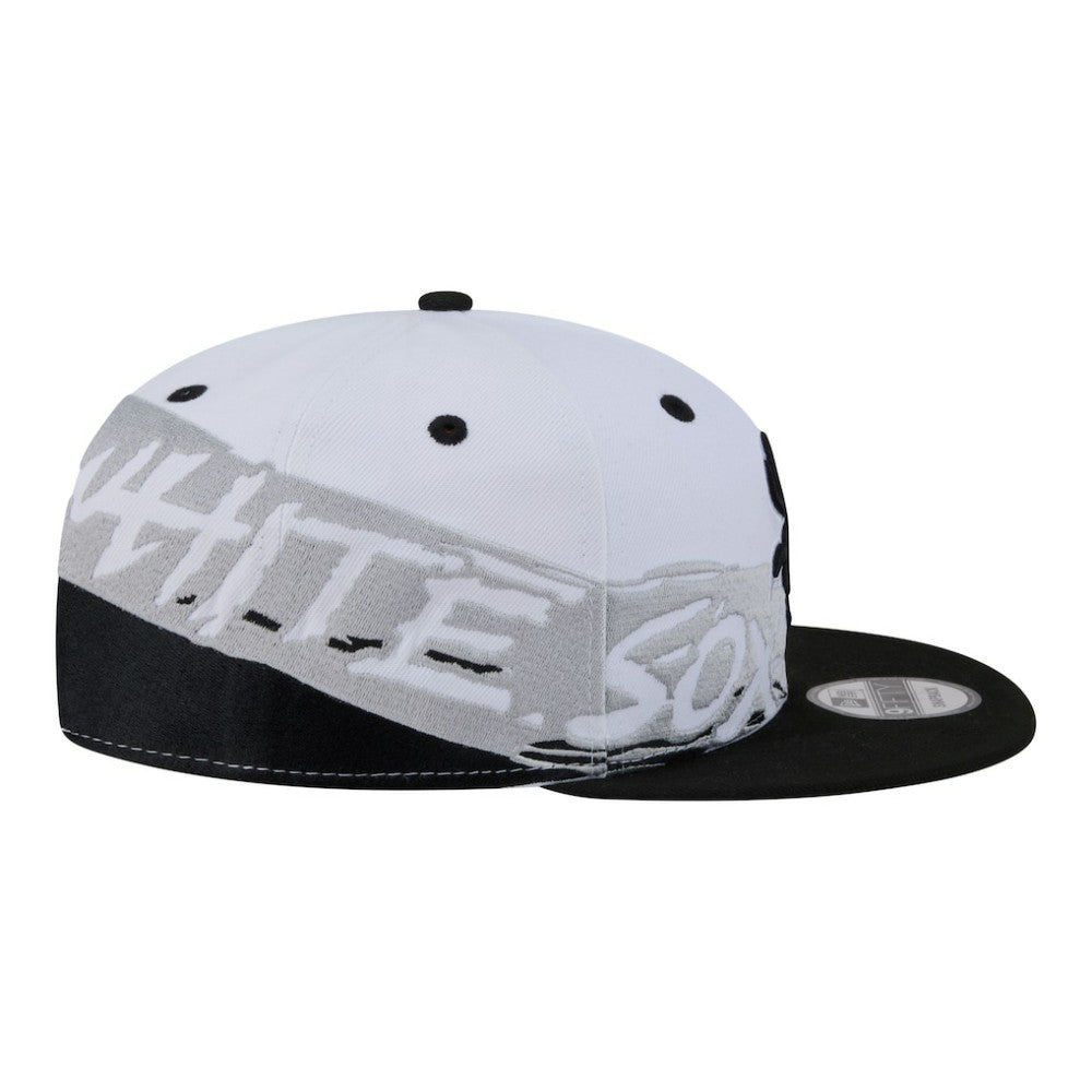 Chicago White Sox New Era 9FIFTY Snapback Hat - White/Black - New Era on Sale
