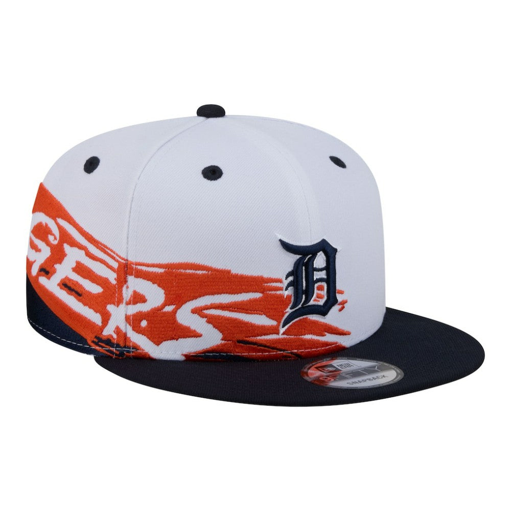 Detroit Tigers New Era 9FIFTY Snapback Hat - White/Navy - New Era Online