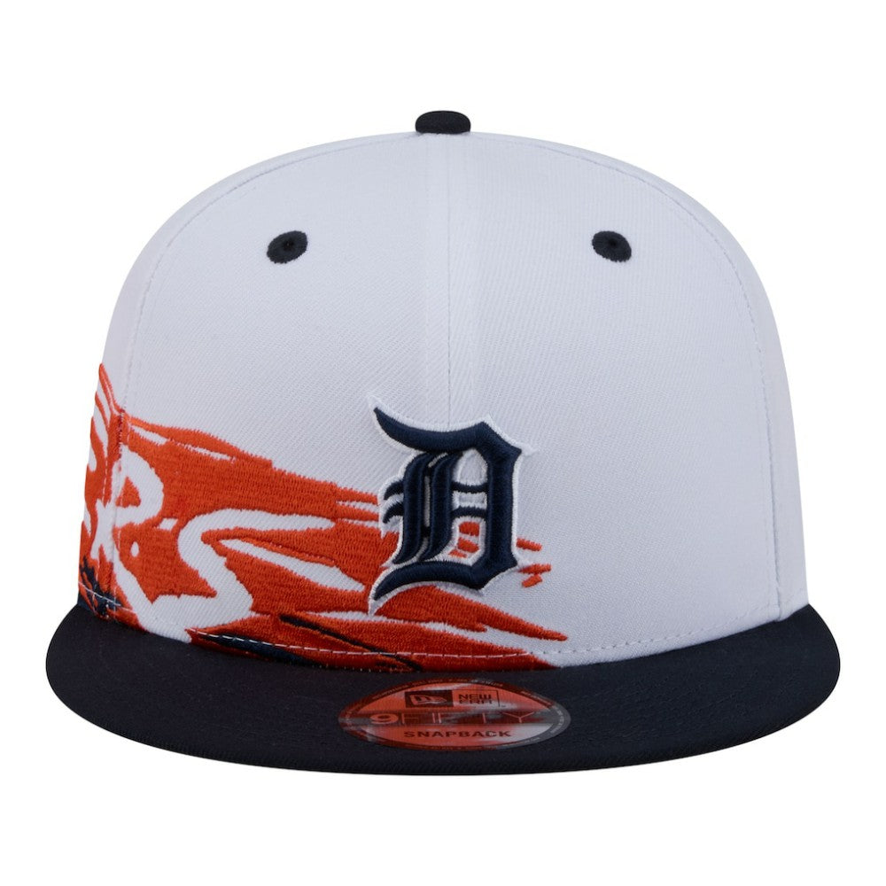 Detroit Tigers New Era 9FIFTY Snapback Hat - White/Navy - New Era Online
