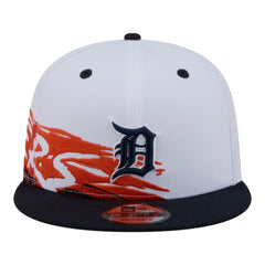 Detroit Tigers New Era 9FIFTY Snapback Hat - White/Navy - New Era Online