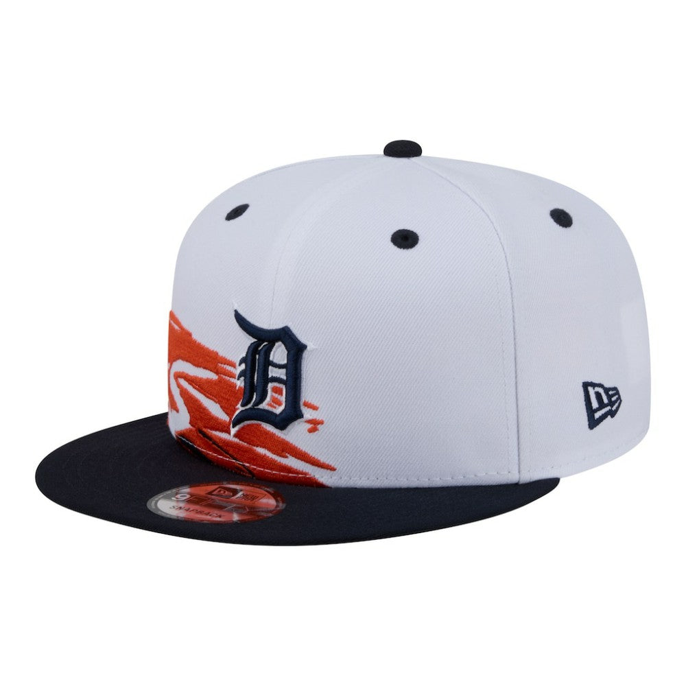 Detroit Tigers New Era 9FIFTY Snapback Hat - White/Navy - New Era Online