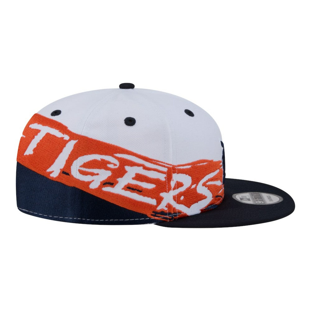 Detroit Tigers New Era 9FIFTY Snapback Hat - White/Navy - New Era Online